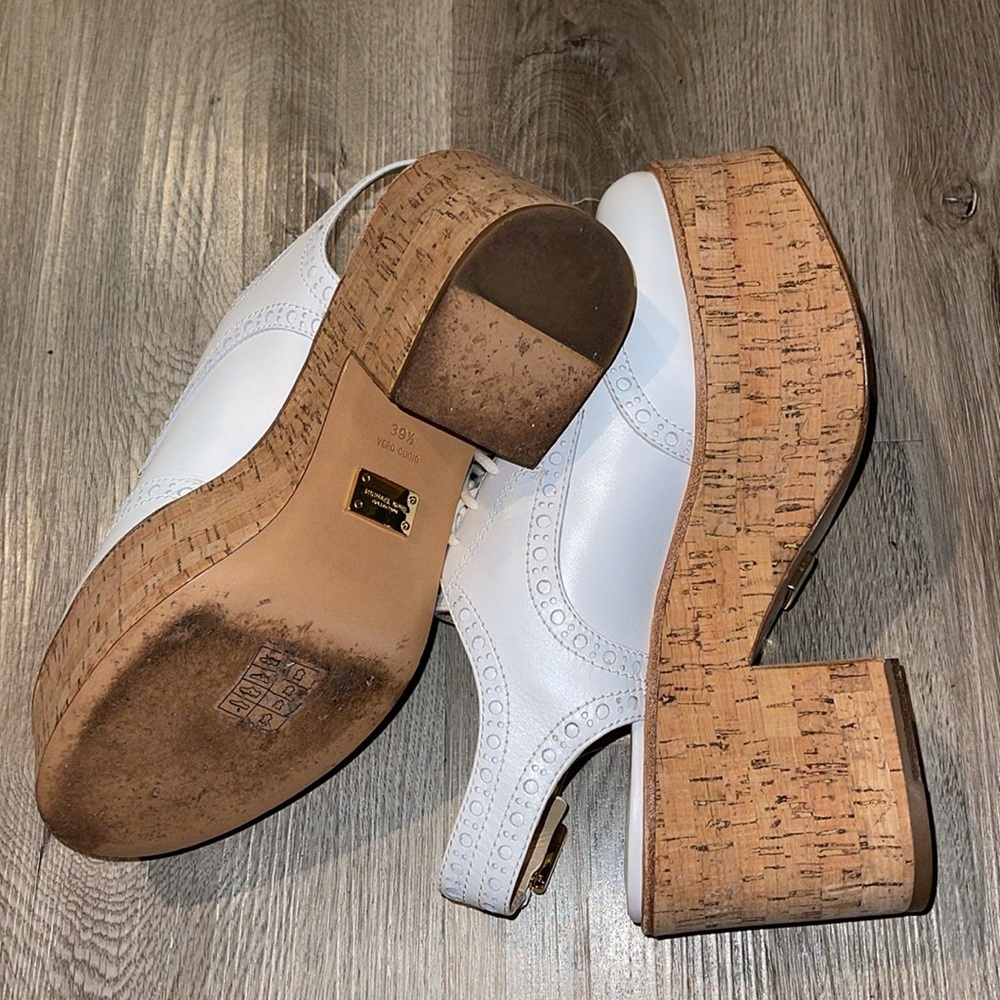 Michael Kors Collection Lex Platform Oxford Slingbacks 39.5 - Picture 6 of 8